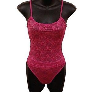 Elita Floral Lace Panties & Cami Set- Sz. Sm/Med